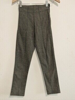 Prairie Underground Pant XS Cigarette Green  Heather Side Zip Stretch Made USA